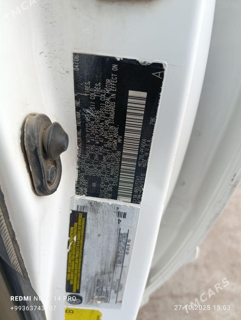 Toyota Sienna 2006 - 185 000 TMT - Daşoguz - img 9