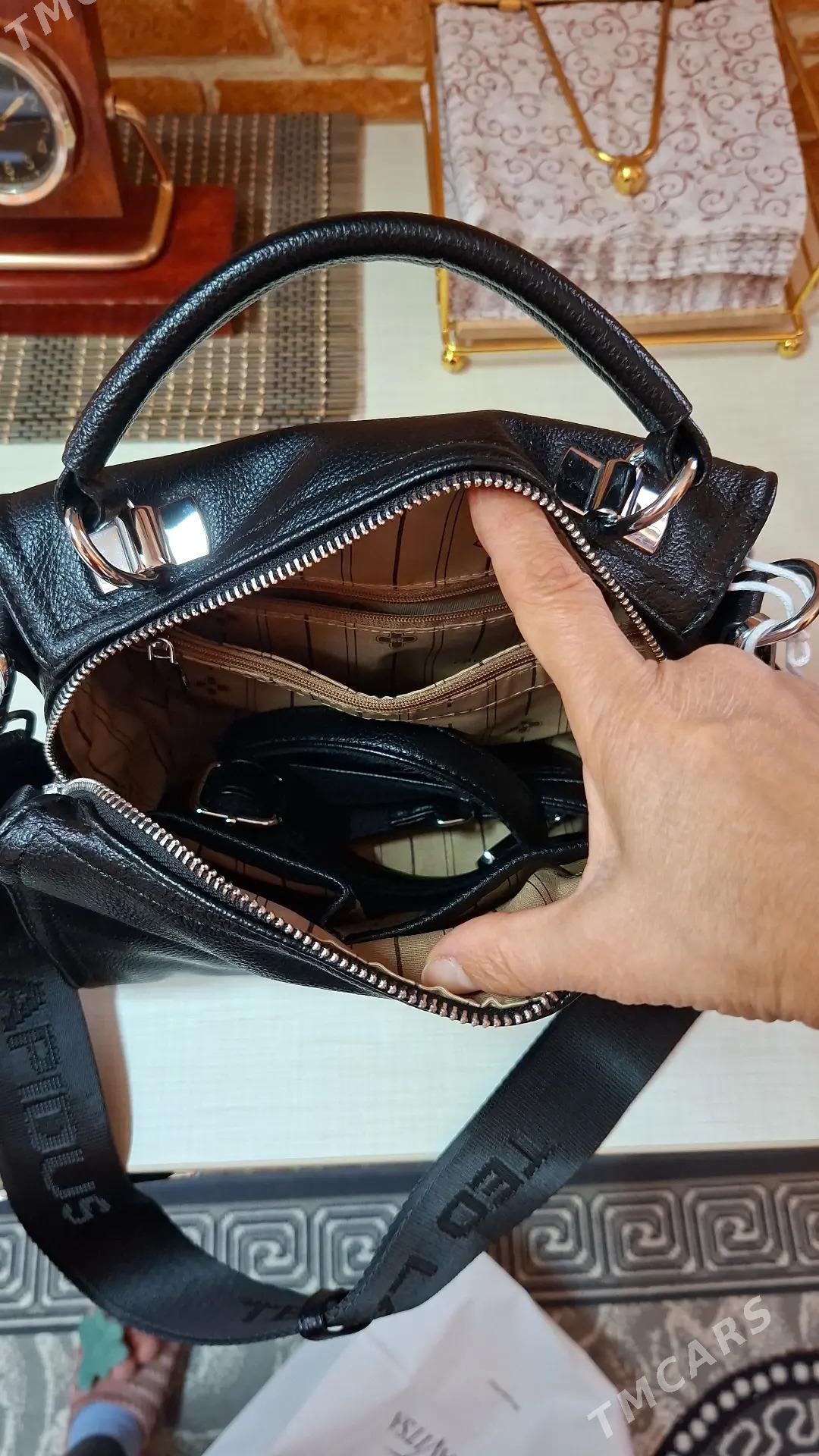 Сумка кожаная - Туркменбаши - img 3