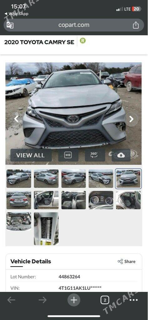 Toyota Camry 2020 - 350 000 TMT - Magdanly - img 8