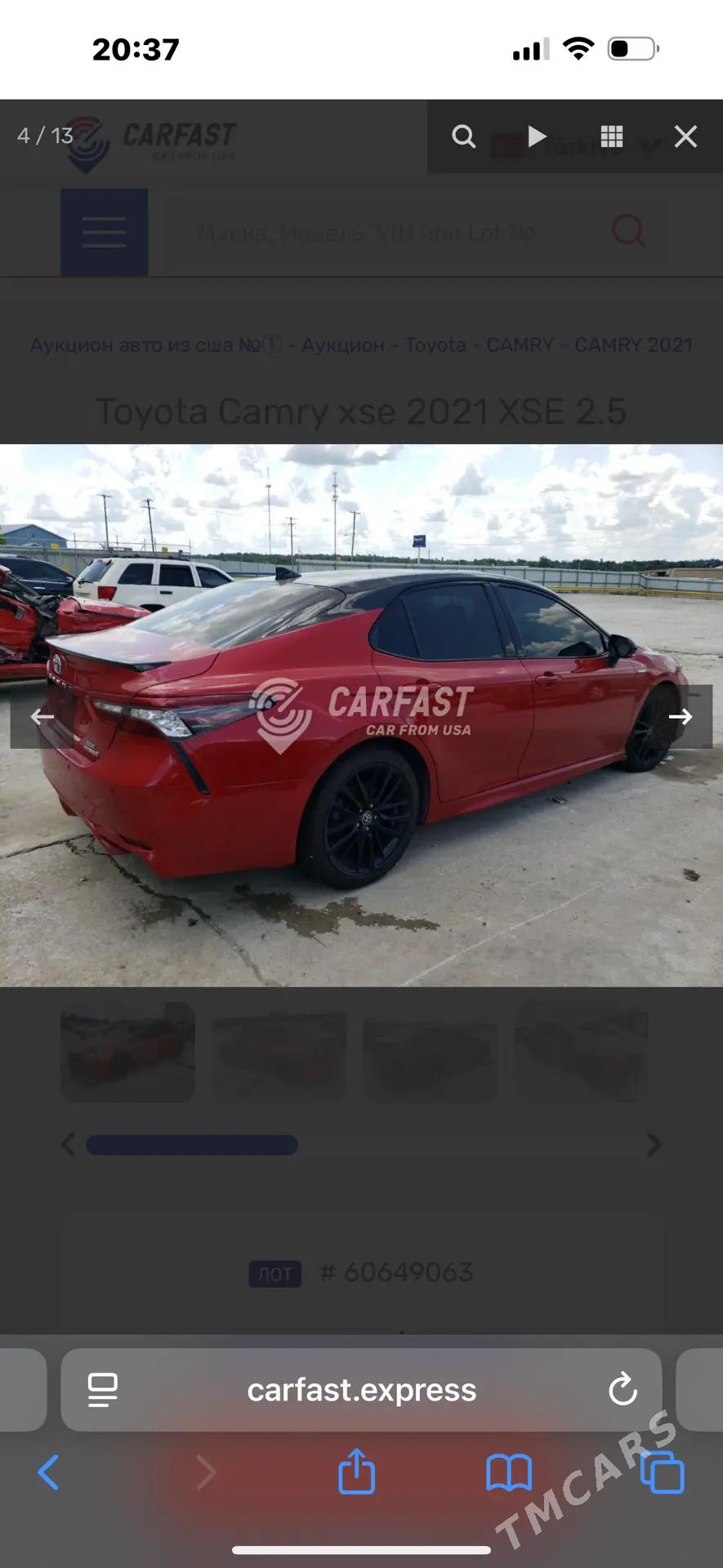 Toyota Camry 2021 - 310 000 TMT - Mary - img 10