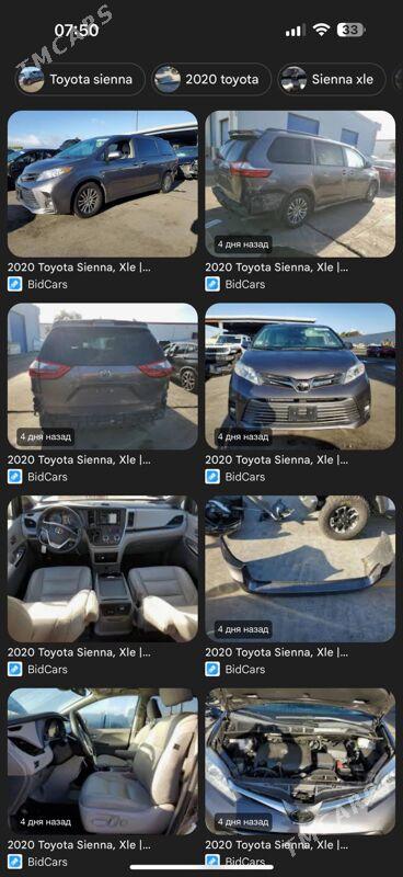 Toyota Sienna 2020 - 530 000 TMT - Aşgabat - img 10