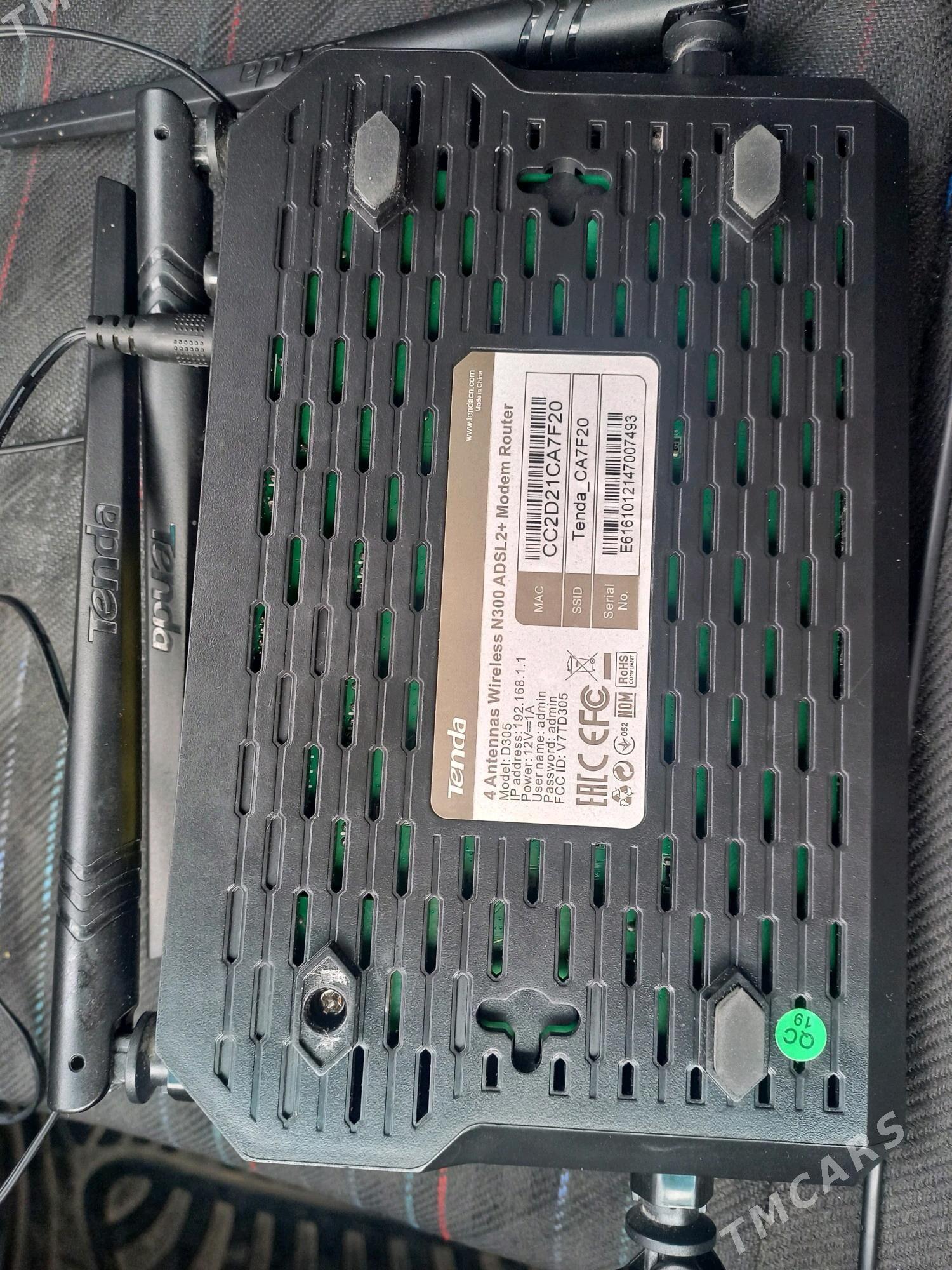 Tenda router 4 sahly - Дашогуз - img 3