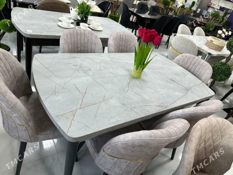 КУХОННЫЙ СТОЛ И СТУЛЬЯ - Aşgabat - img 5