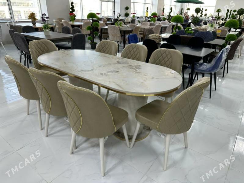 КУХОННЫЙ СТОЛ И СТУЛЬЯ - Aşgabat - img 1