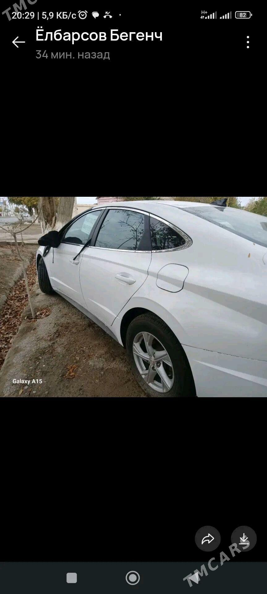 Hyundai Sonata 2021 - 230 000 TMT - Туркменгала - img 2