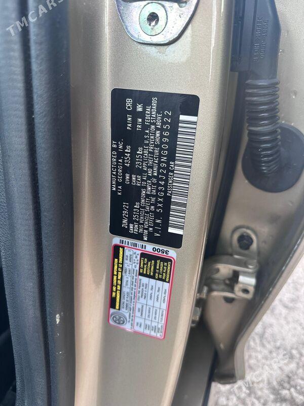 Kia K5 2021 - 320 000 TMT - Köýtendag - img 10