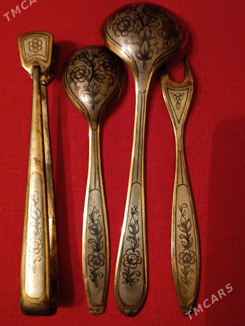 Кумуш ложкалар - Ашхабад - img 1