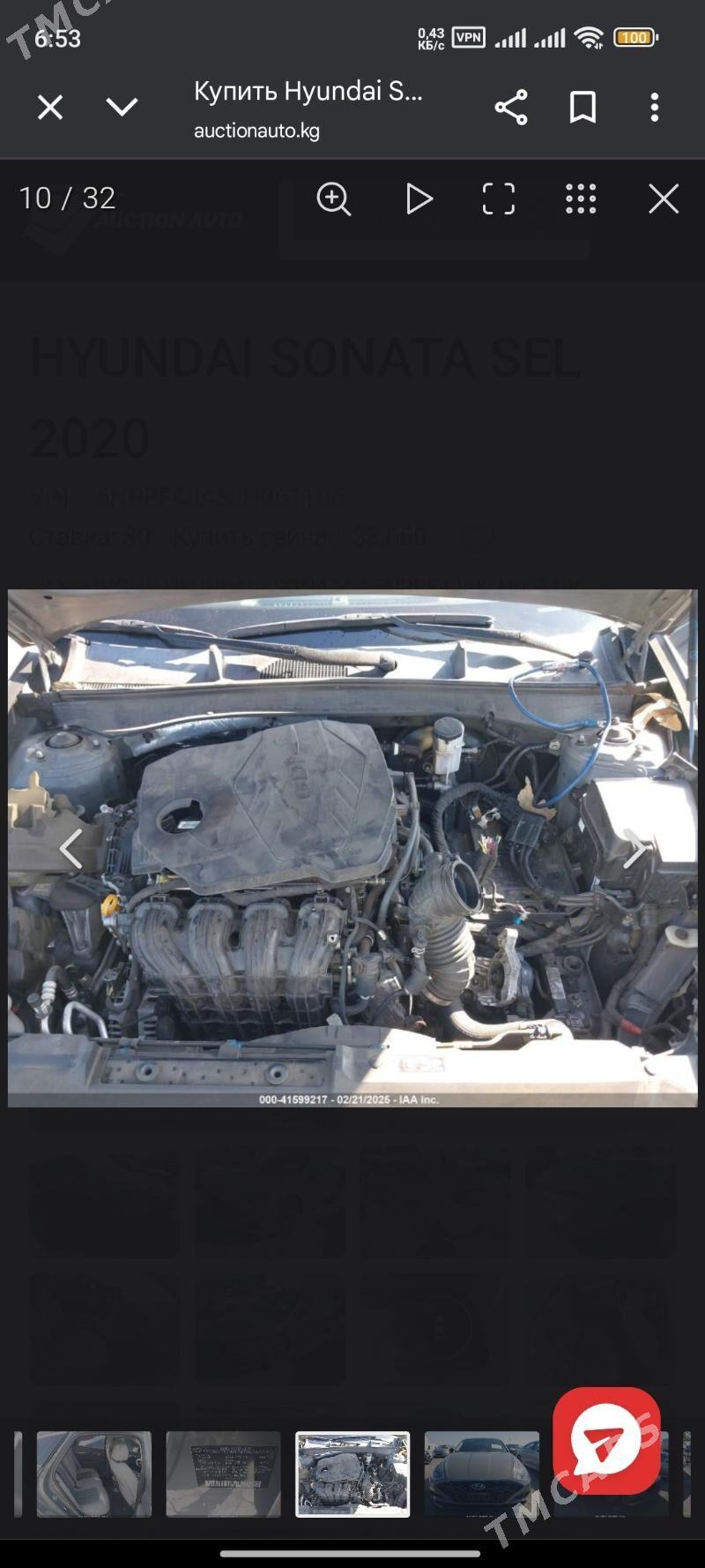 Hyundai Sonata 2020 - 295 000 TMT - Aşgabat - img 9