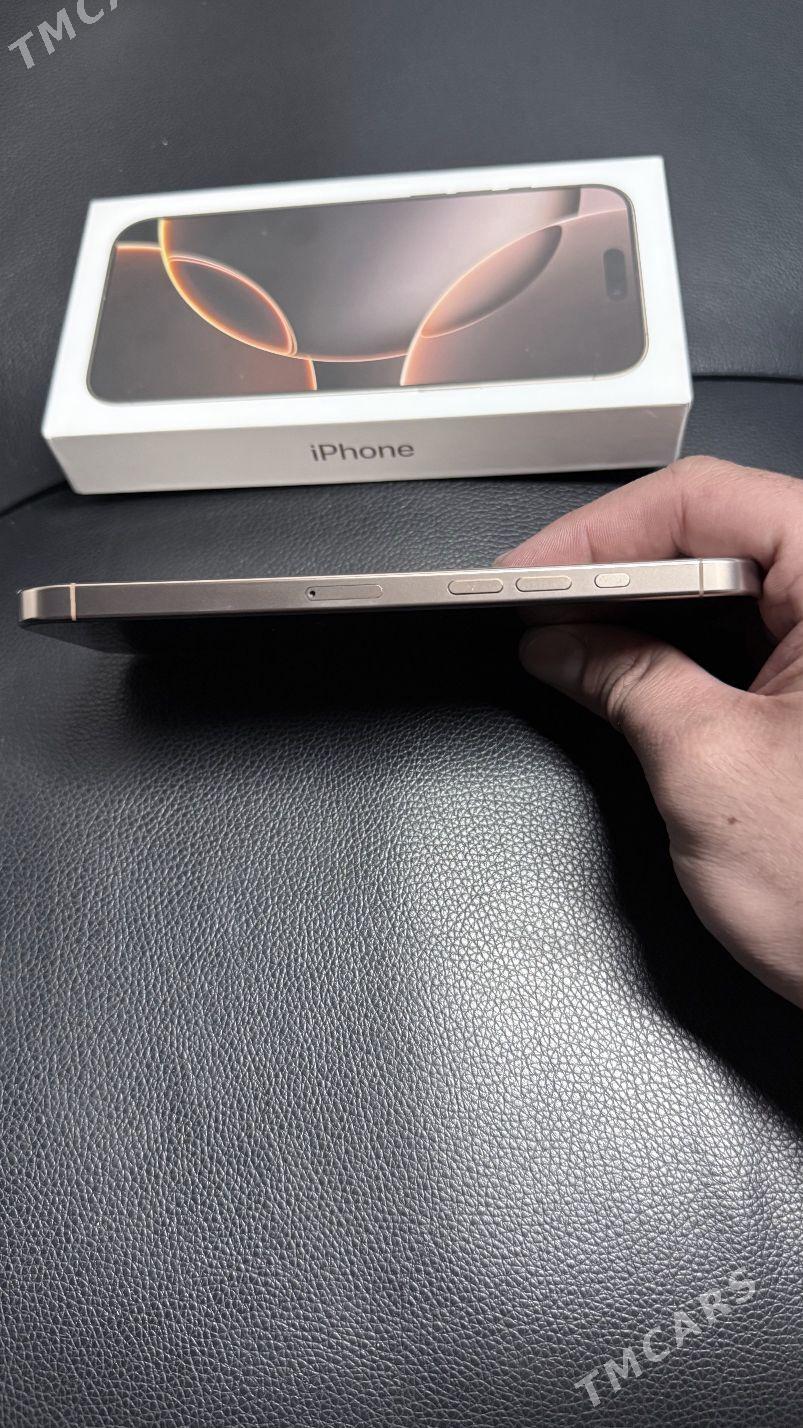 iPhone 16 Pro Max 1 sim 100 % - Ашхабад - img 3