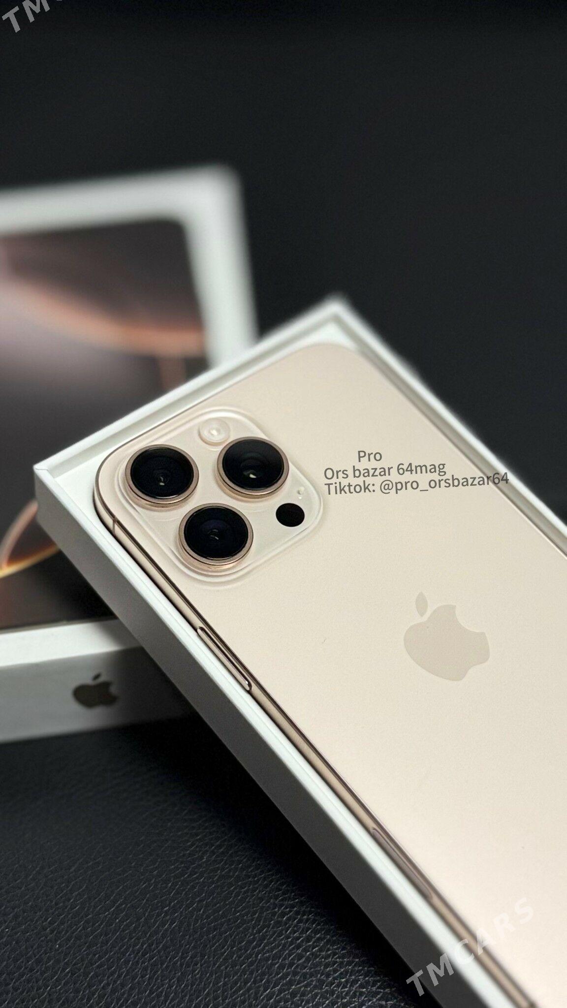 iPhone 16 Pro Max 1 sim 100 % - Ашхабад - img 2