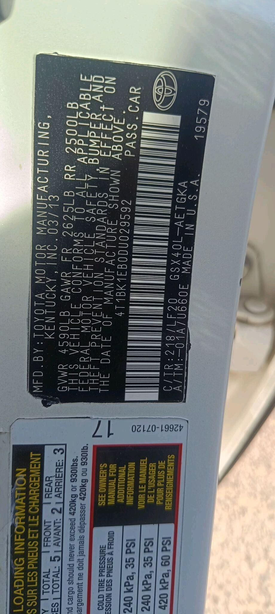 Toyota Avalon 2013 - 320 000 TMT - Aşgabat - img 6