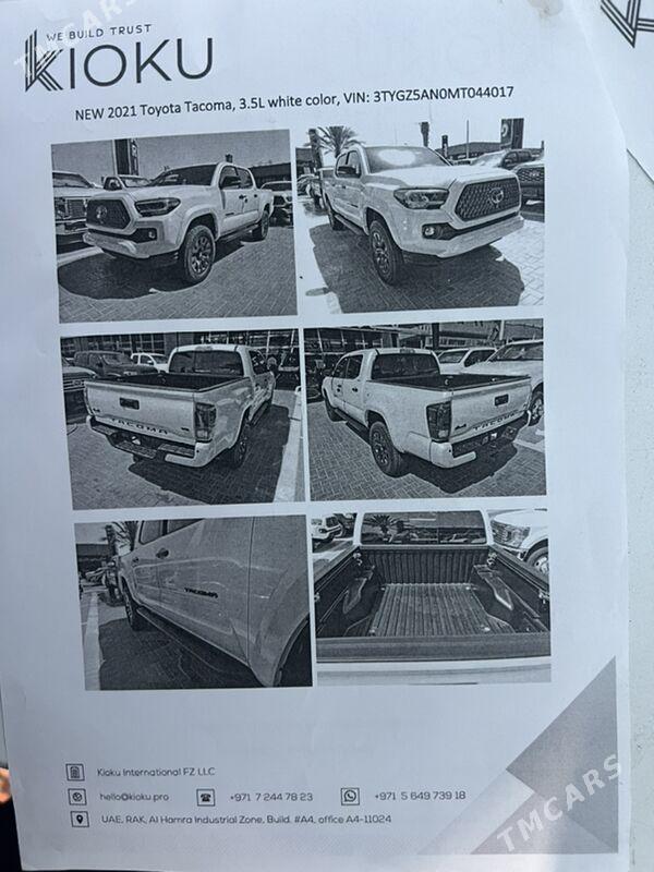 Toyota Tacoma 2021 - 860 000 TMT - Туркменабат - img 10