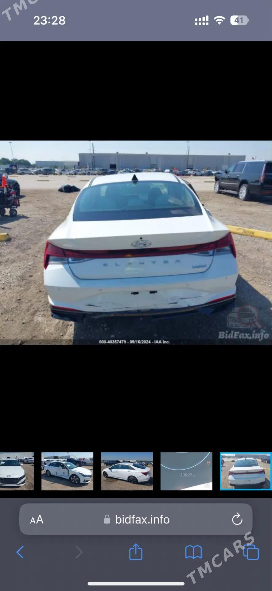 Hyundai Elantra 2022 - 300 000 TMT - 15-nji tapgyr - img 2