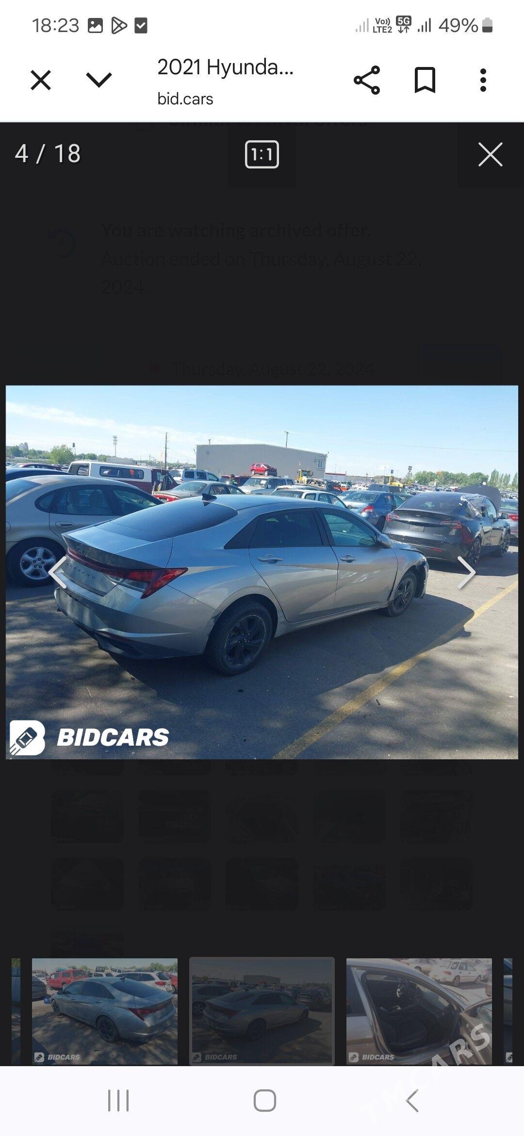 Hyundai Elantra 2022 - 217 000 TMT - Aşgabat - img 9