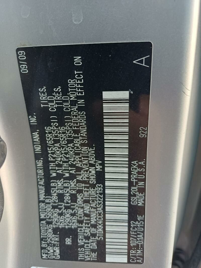 Toyota Sienna 2009 - 260 000 TMT - Шабатский этрап - img 6