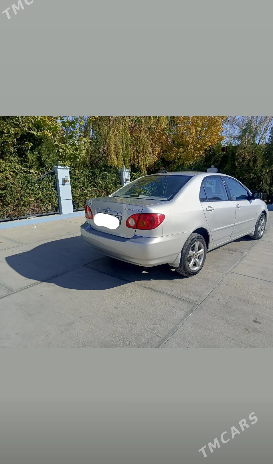 Toyota Corolla 2003 - 120 000 TMT - Гызыларбат - img 6