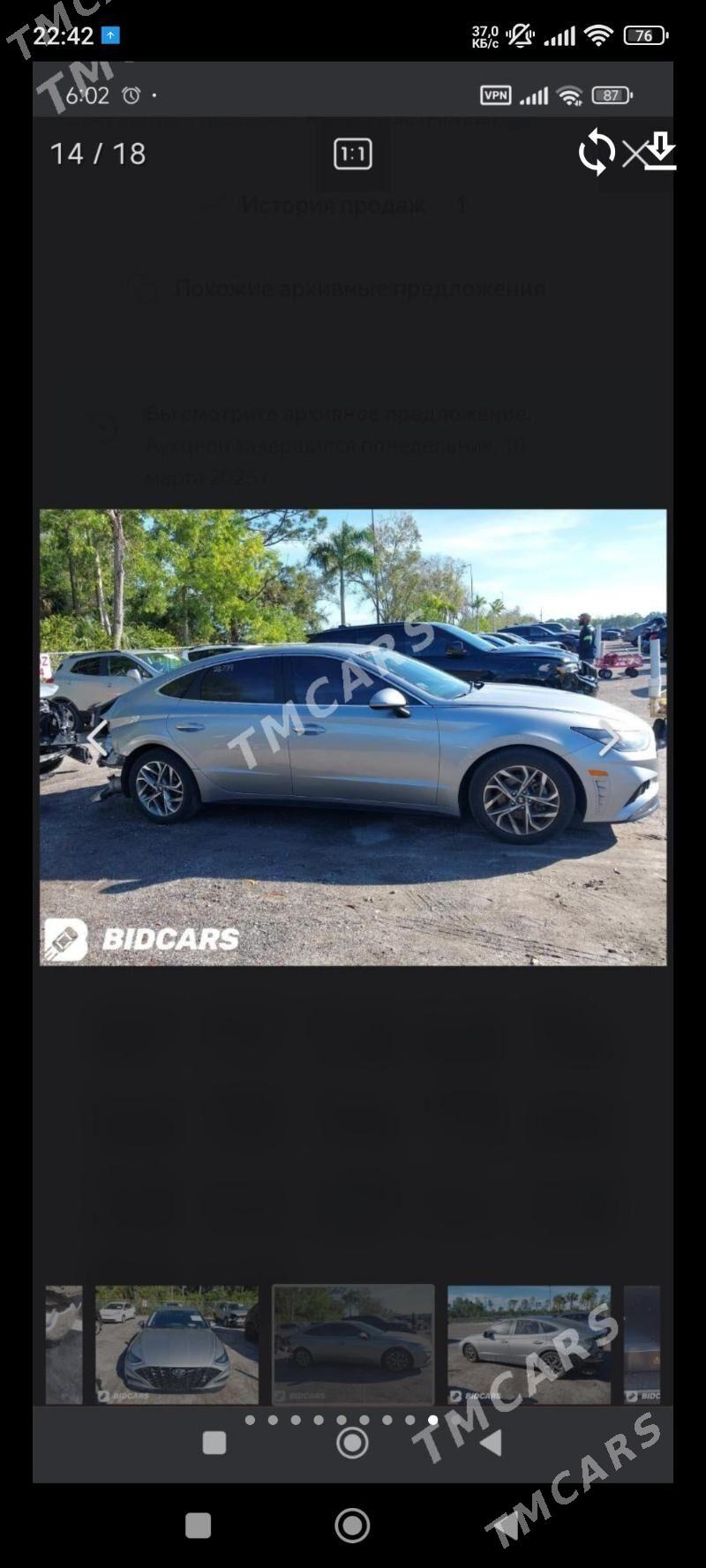 Hyundai Sonata 2020 - 274 500 TMT - Туркменабат - img 5