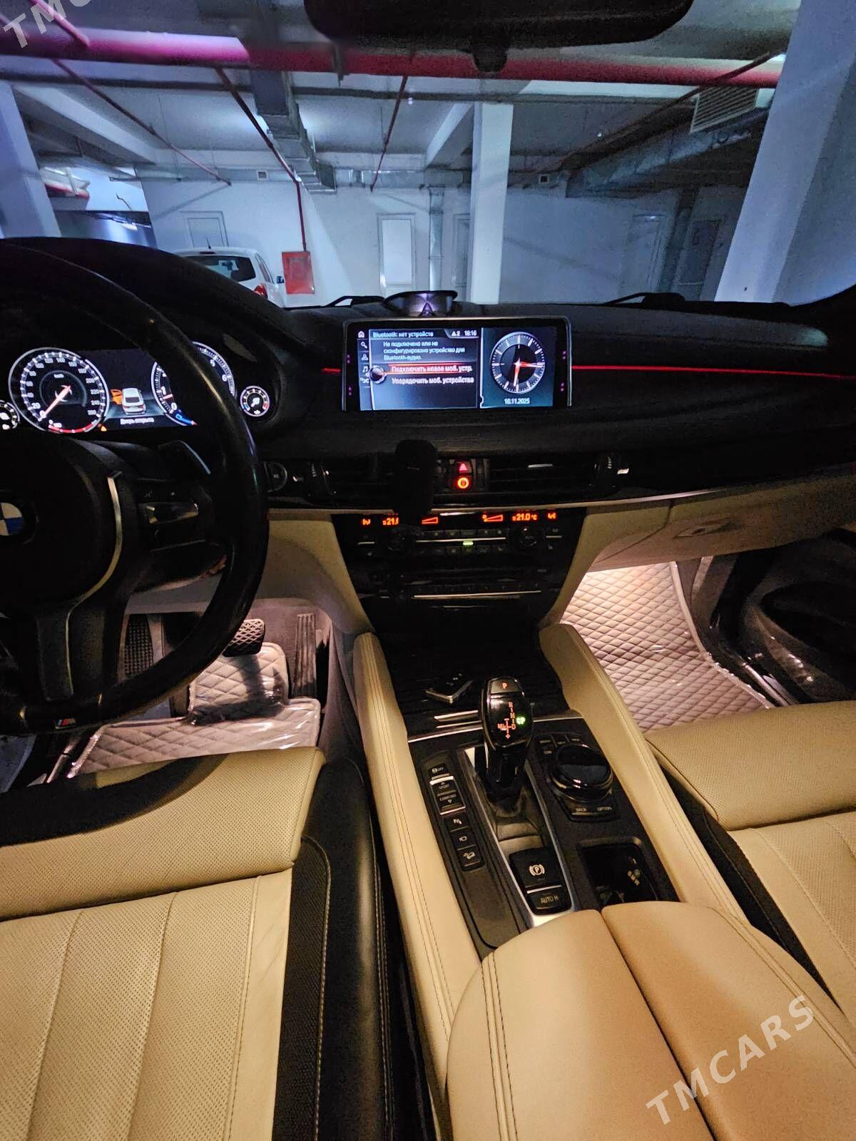 BMW X6 2017 - 940 000 TMT - ул. Советская (Гарашсызлык шаёлы) - img 4