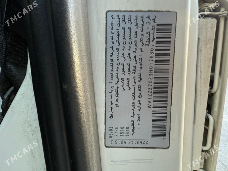 Volkswagen Transporter 2002 - 60 000 TMT - Ашхабад - img 5