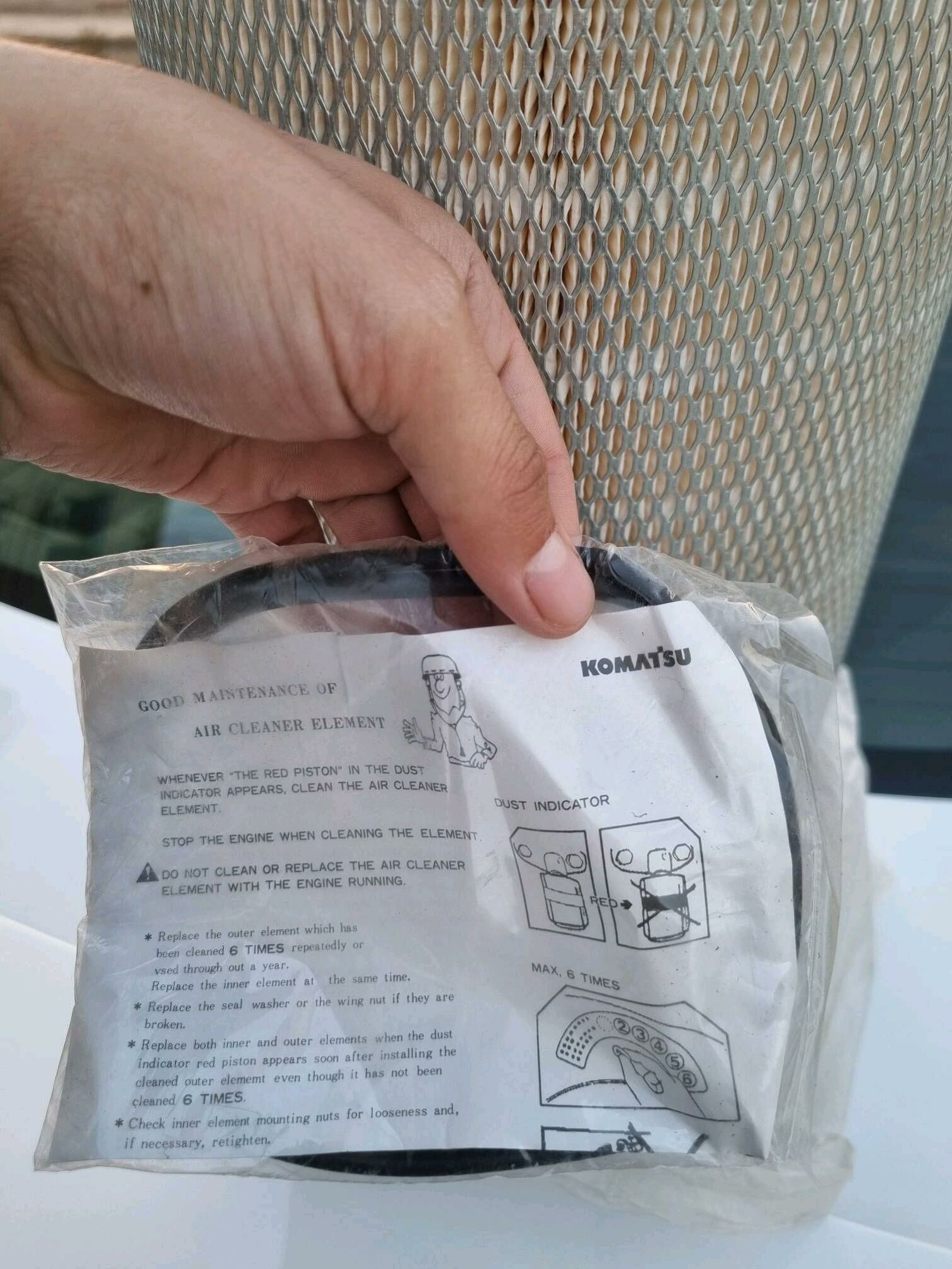 filtr komatsu фильтры 750 TMT - Türkmenabat - img 4