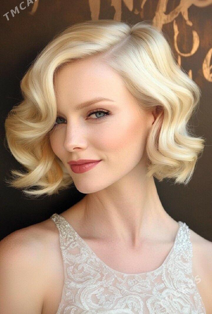 Üç tolkunly saç stilleri - Мары - img 2