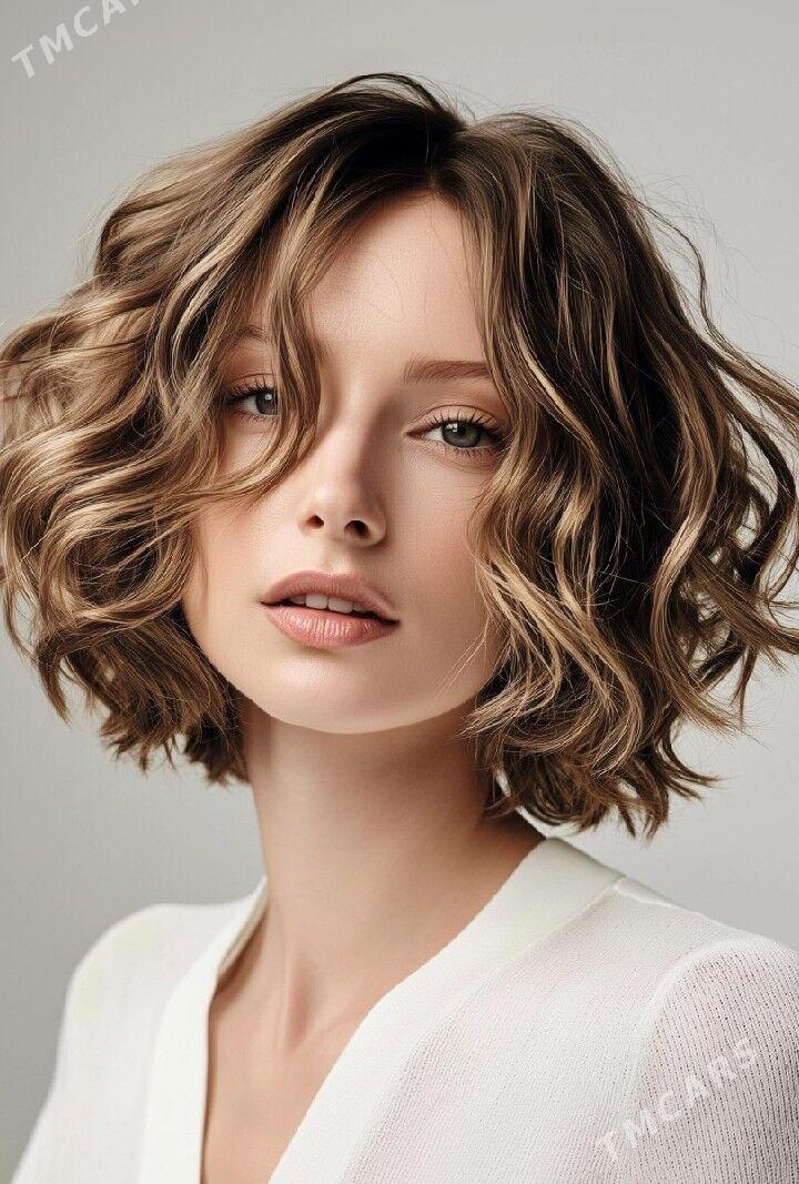 Üç tolkunly saç stilleri - Мары - img 3