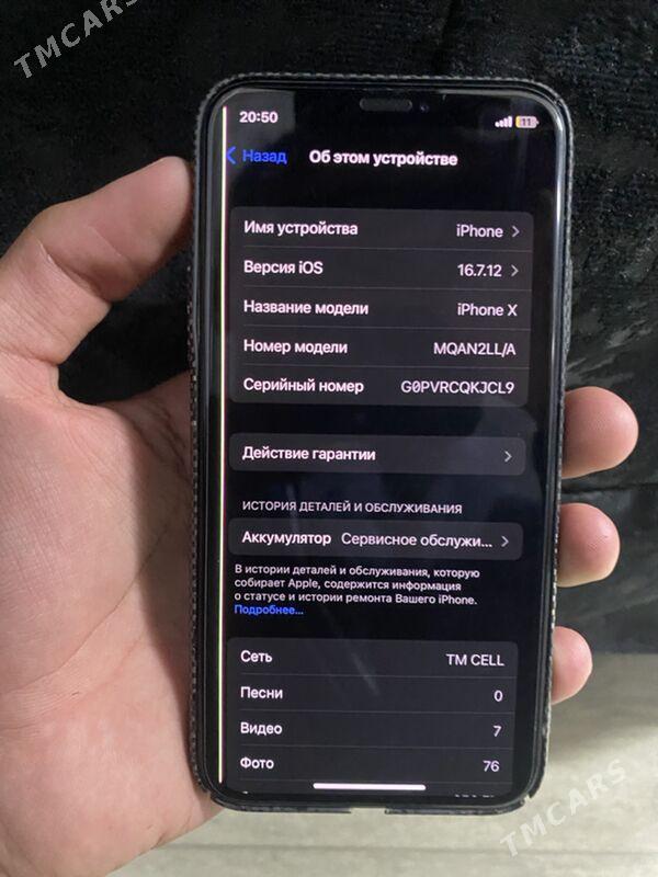 IPhone x 🤍 256gb - Türkmenabat - img 7