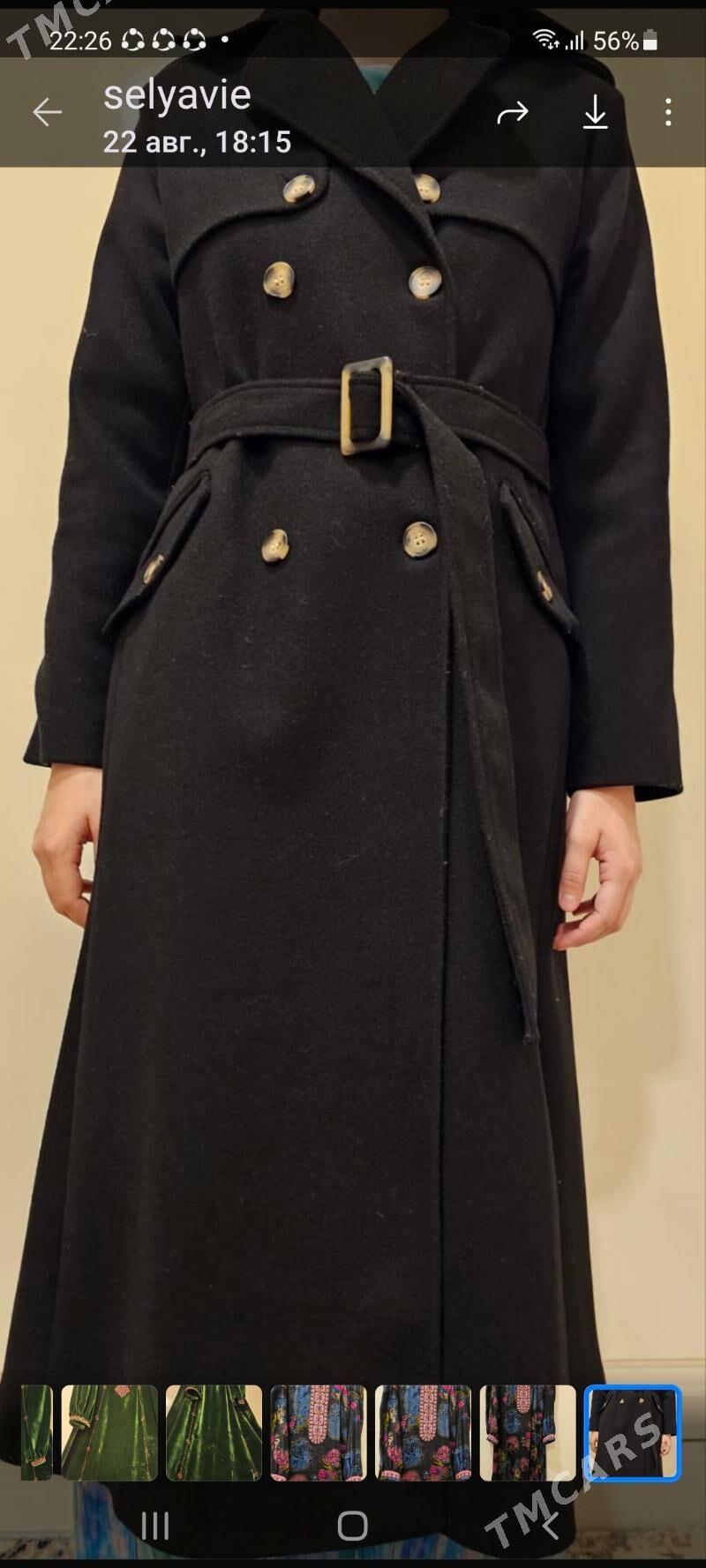 talyp gara uzyn palto - Ашхабад - img 2