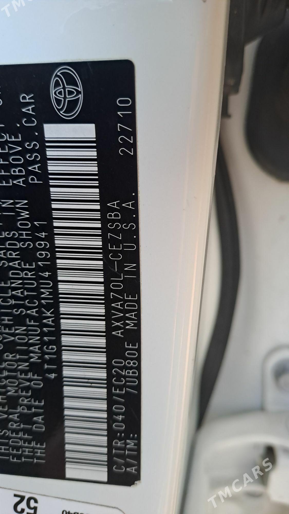 Toyota Camry 2021 - 335 000 TMT - Mary - img 5