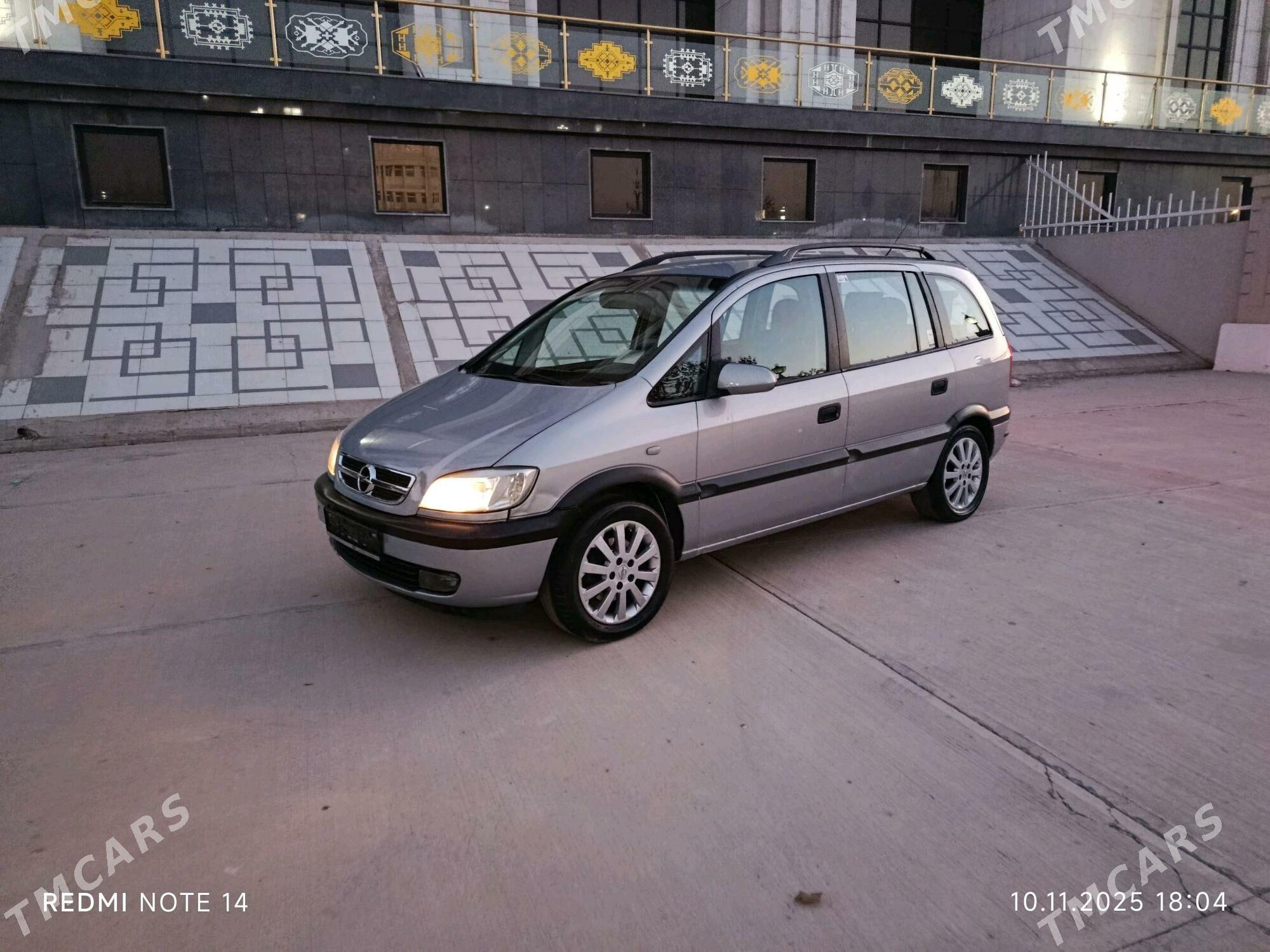 Opel Zafira 2002 - 108 000 TMT - Дашогуз - img 1