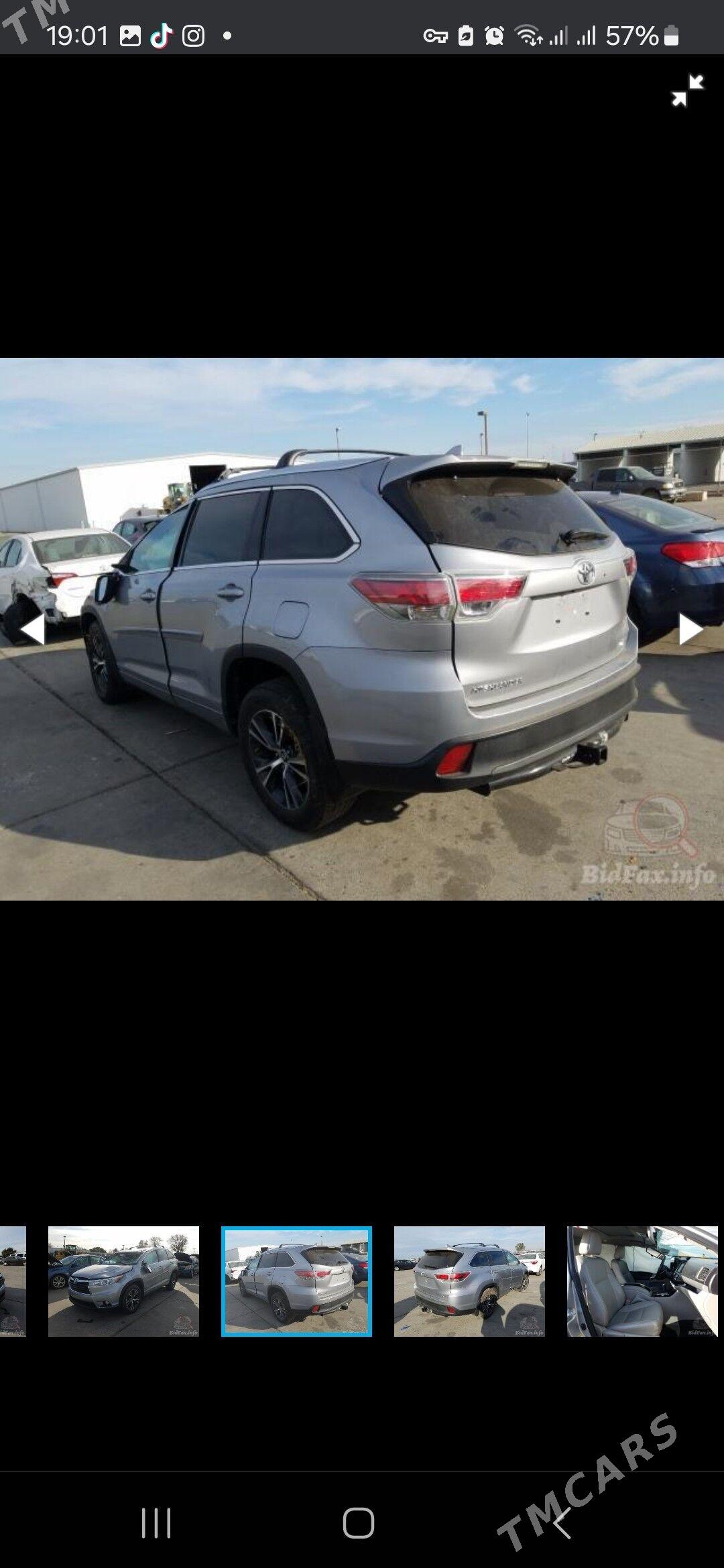 Toyota Highlander 2016 - 400 000 TMT - Анев - img 7