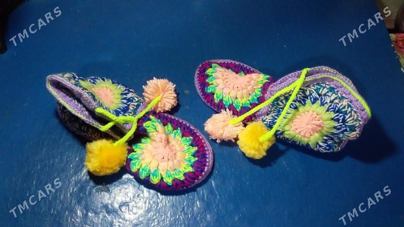 Тапочки Вязаные, Жеские. - Туркменабат - img 6