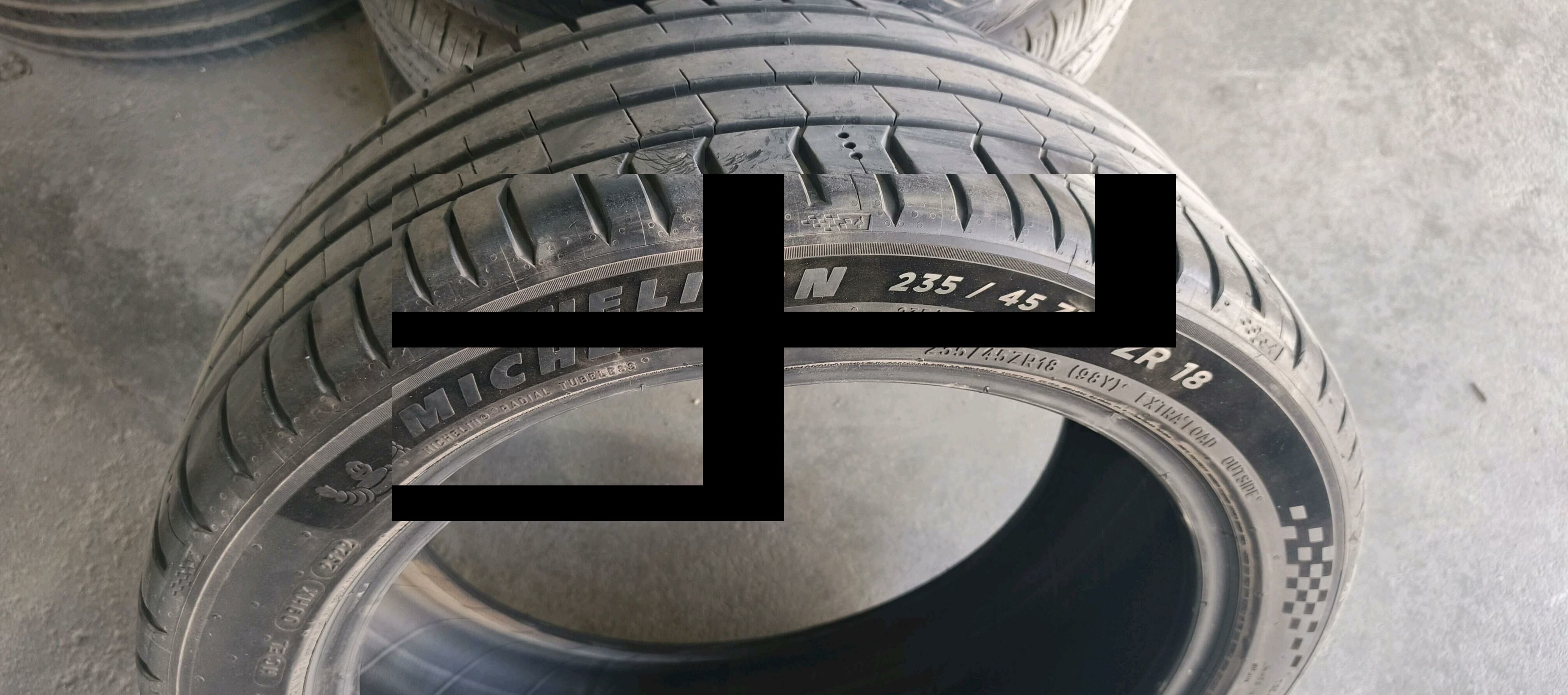 235 45 18Mishelin  Pilot Sport 22 ýyly Paşdy Taze 3 250 TMT - Garadamak - img 2
