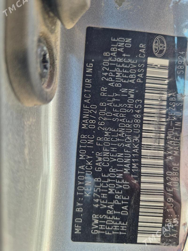 Toyota Camry 2020 - 256 000 TMT - Мары - img 5