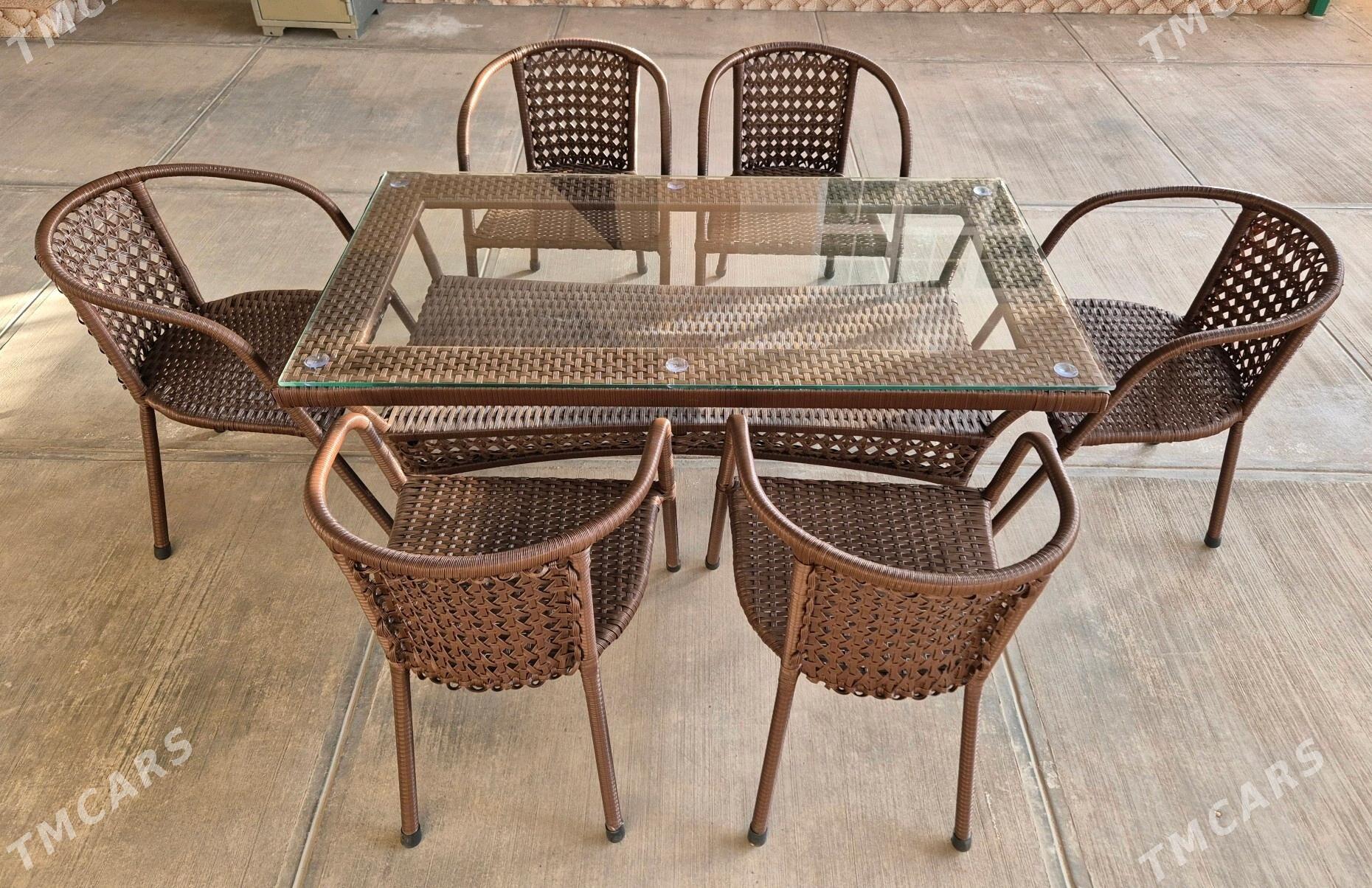 6 adamlyk Stol Stul Стол Стул - Ашхабад - img 1