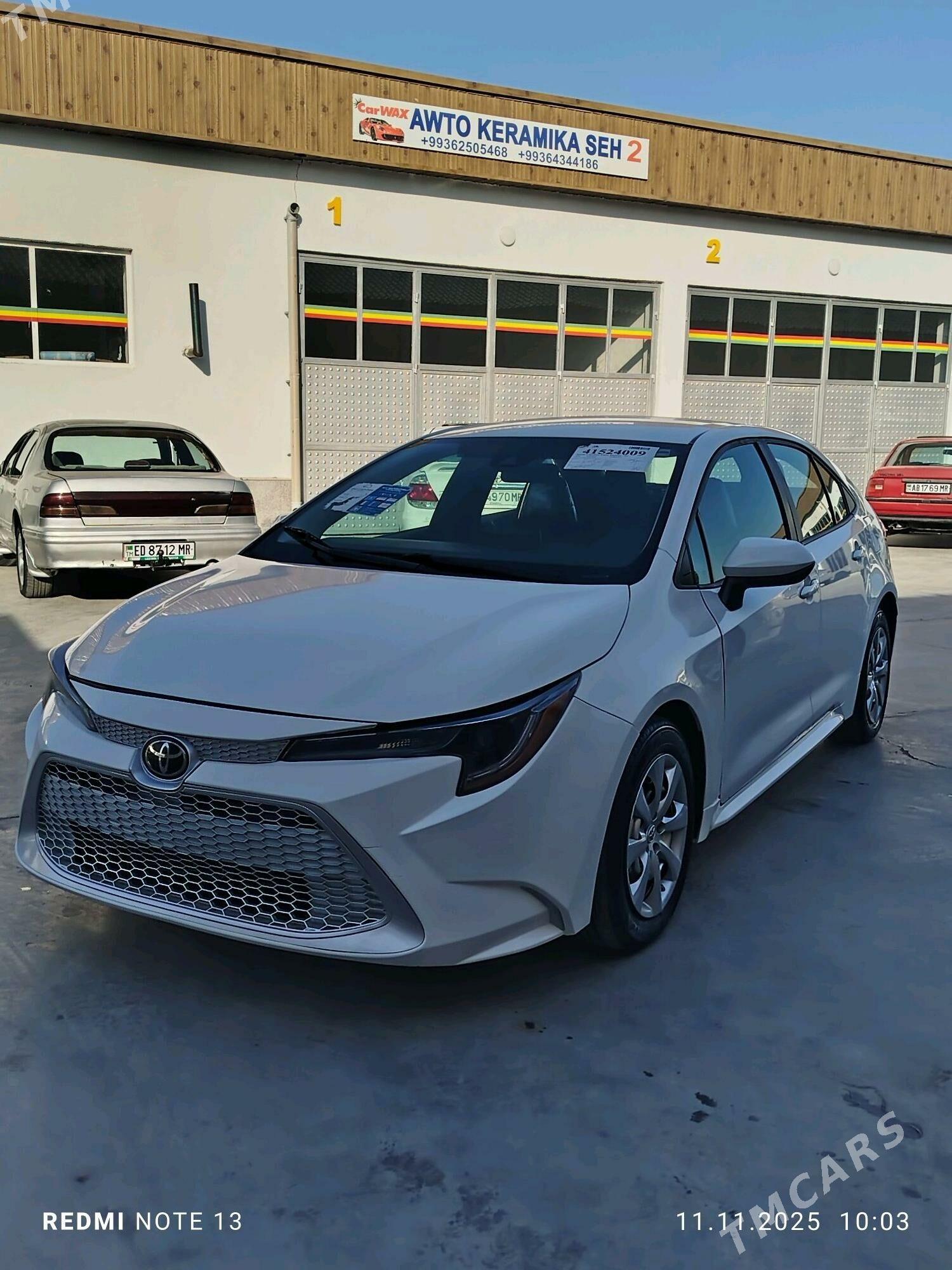 Toyota Corolla 2020 - 250 000 TMT - Мары - img 1