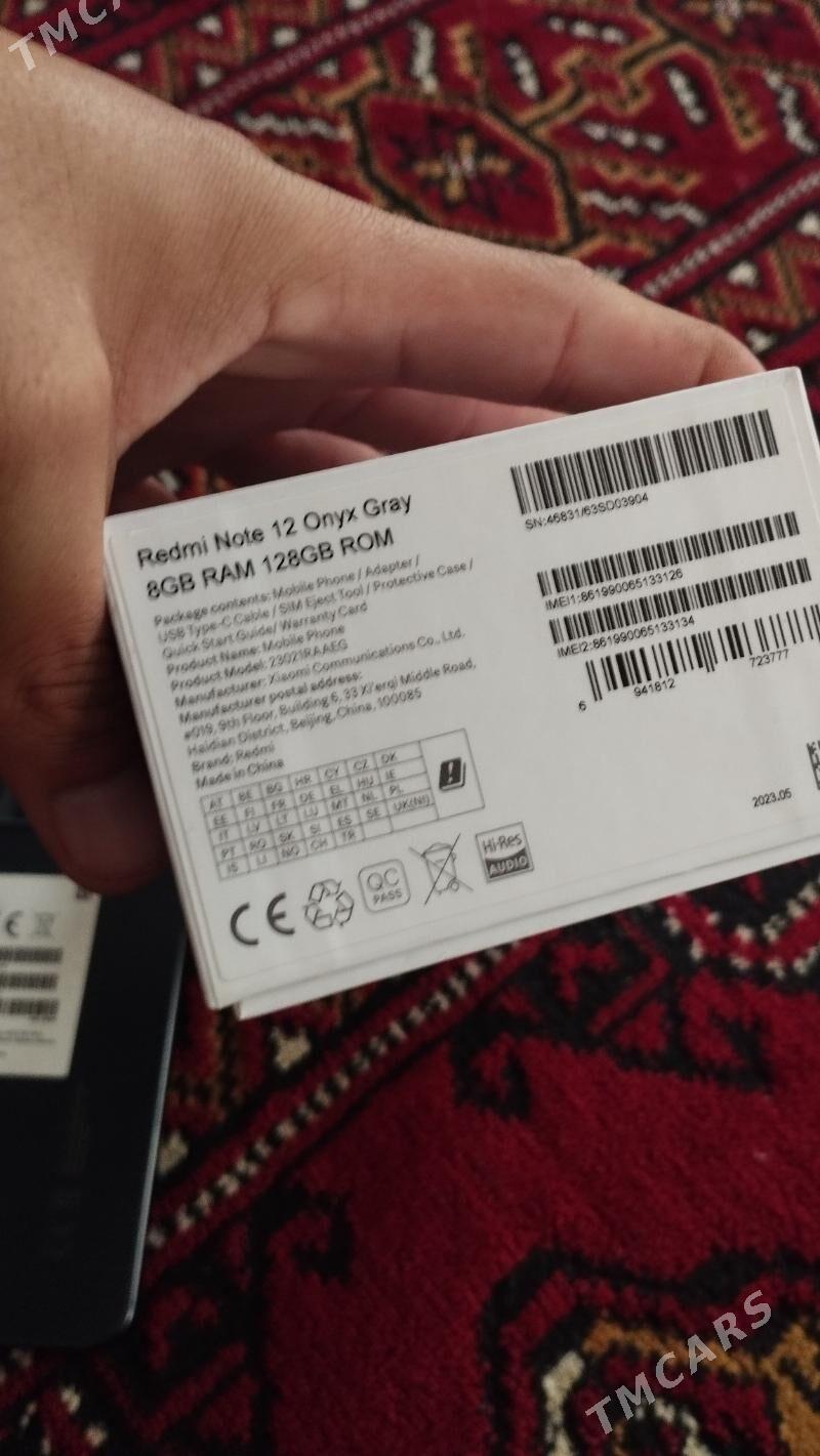 Redmi Note 12. 128/8+8 - Daşoguz - img 3