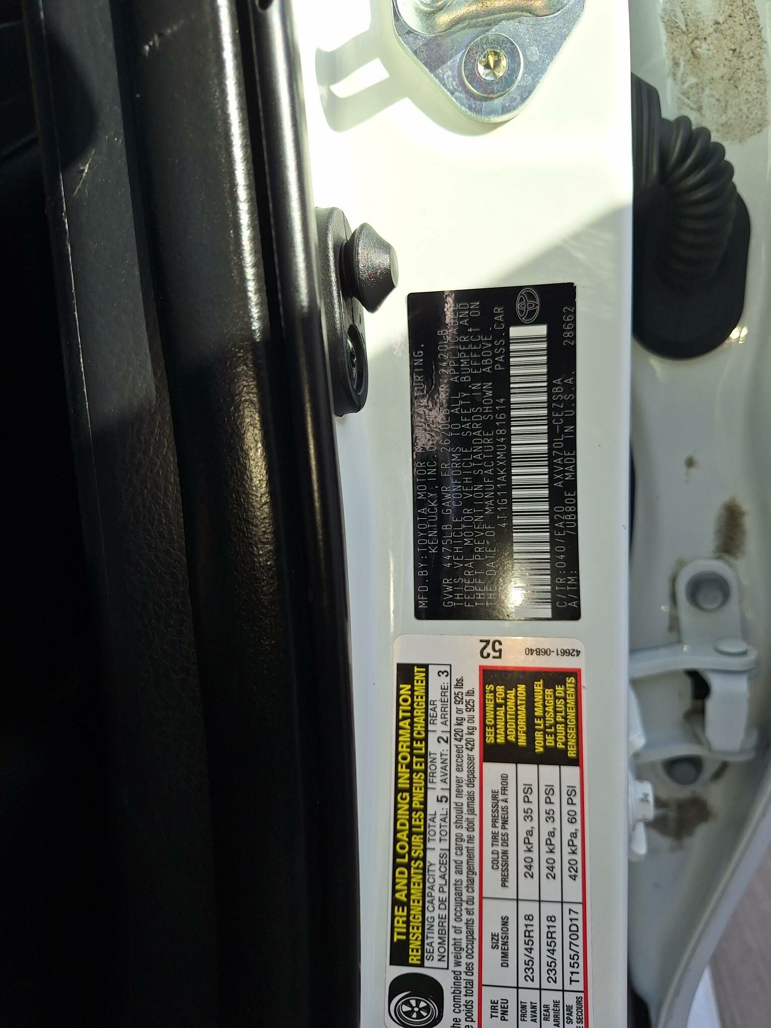 Toyota Camry 2021 - 330 000 TMT - Änew - img 7