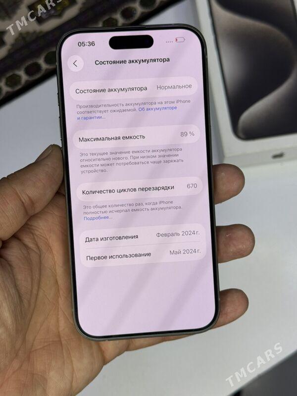 iPhone 15Pro 128gb - Mary - img 1