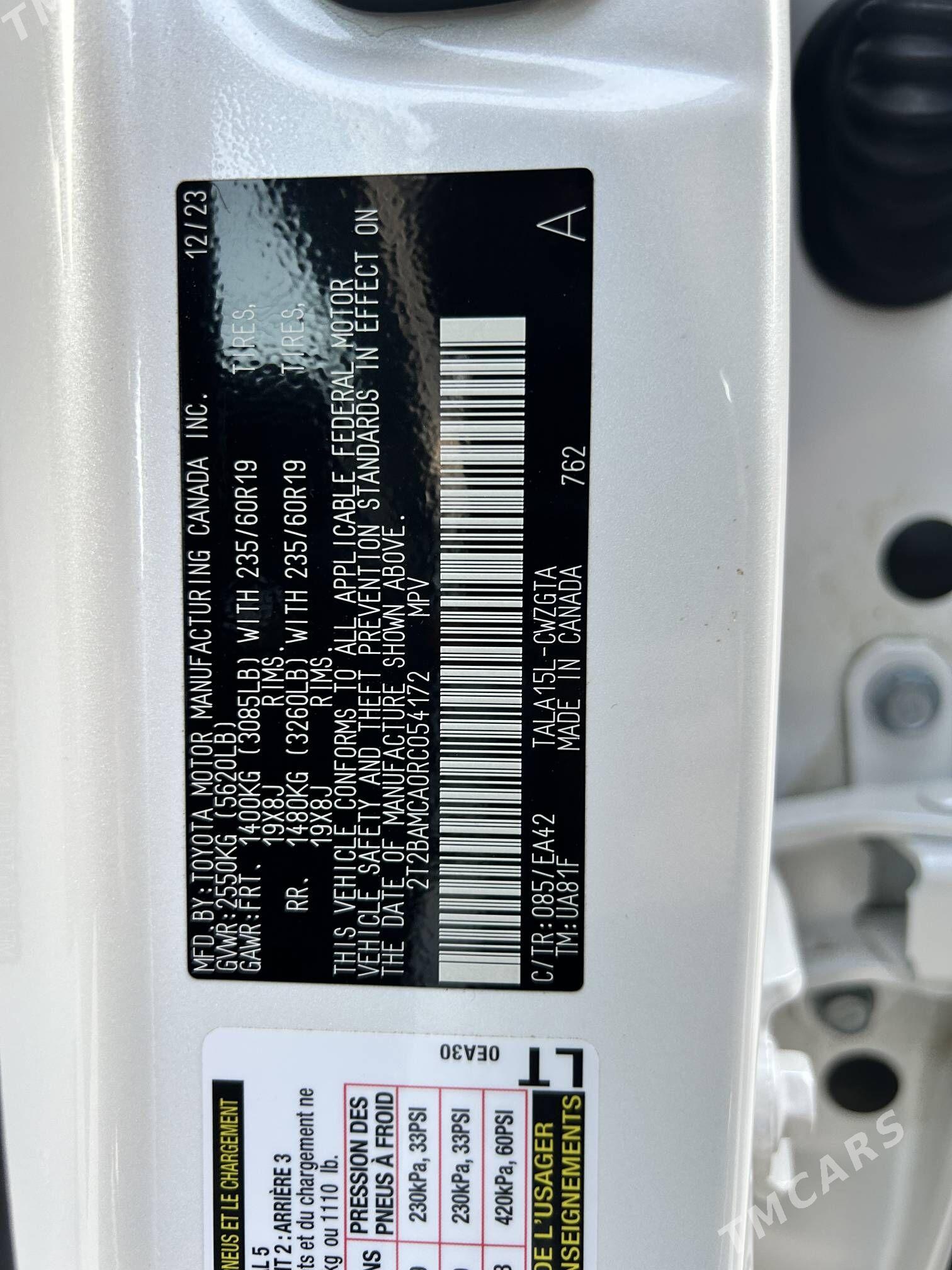 Lexus RX 350 2024 - 920 000 TMT - Ашхабад - img 10