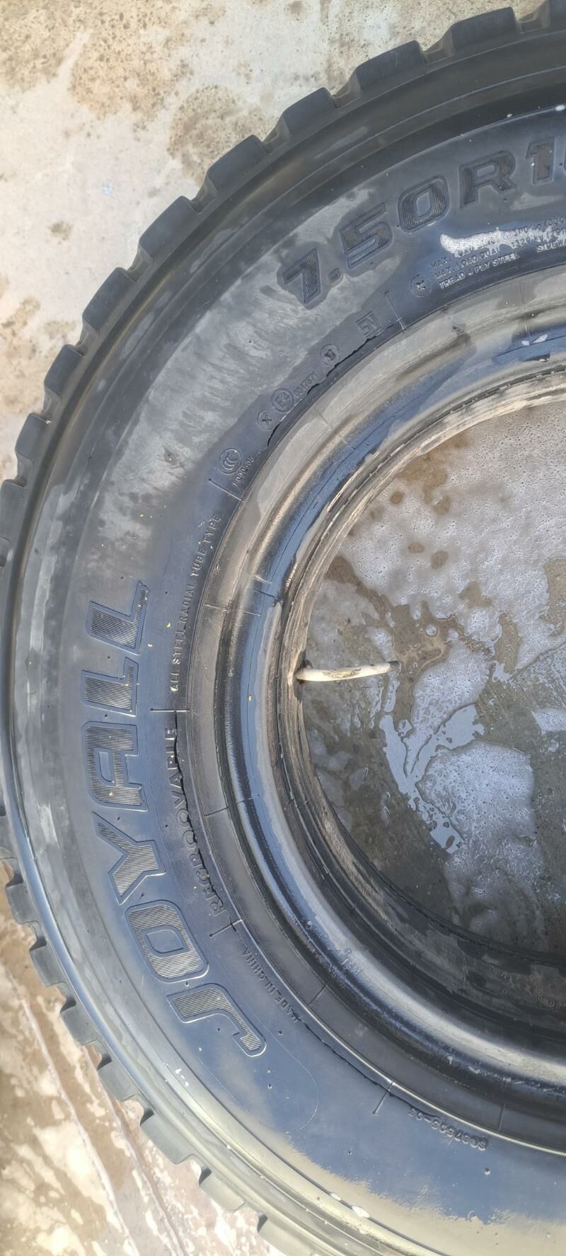 Canter teker 7.50 R16 800 TMT - Чоганлы - img 2