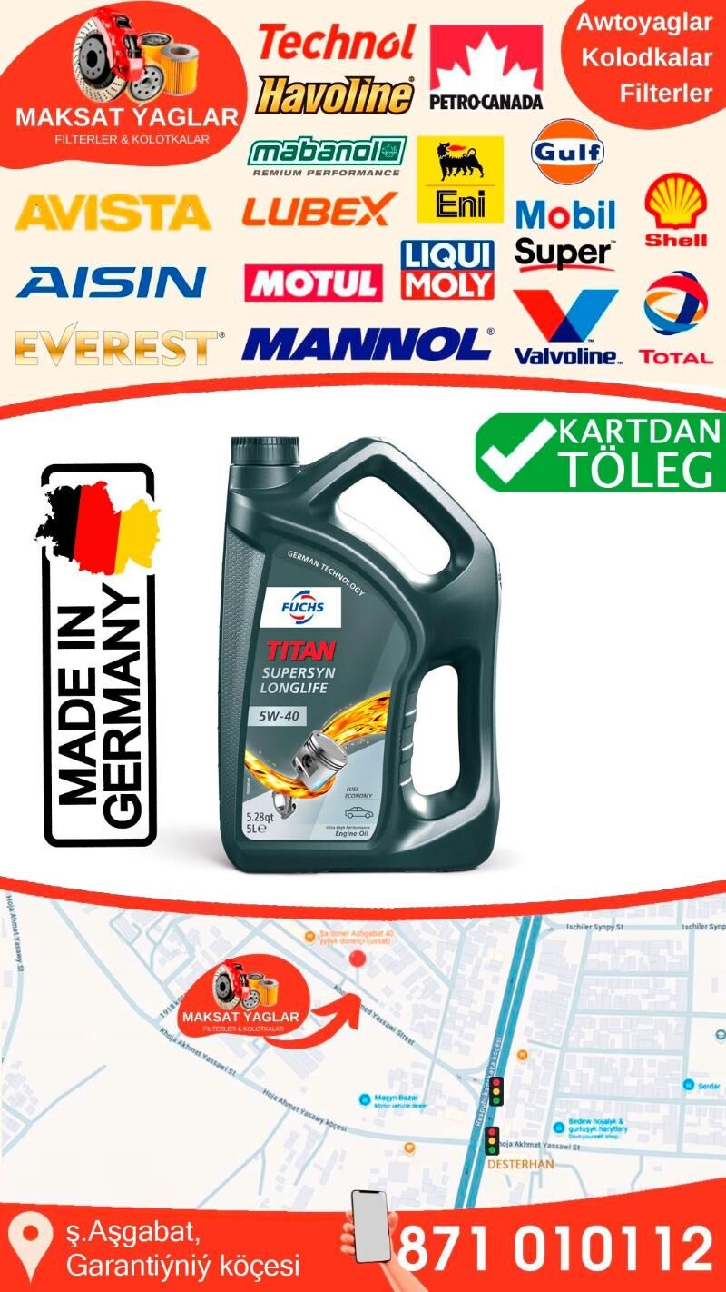 MOTOR YAGY TITAN МАСЛО - Ашхабад - img 3