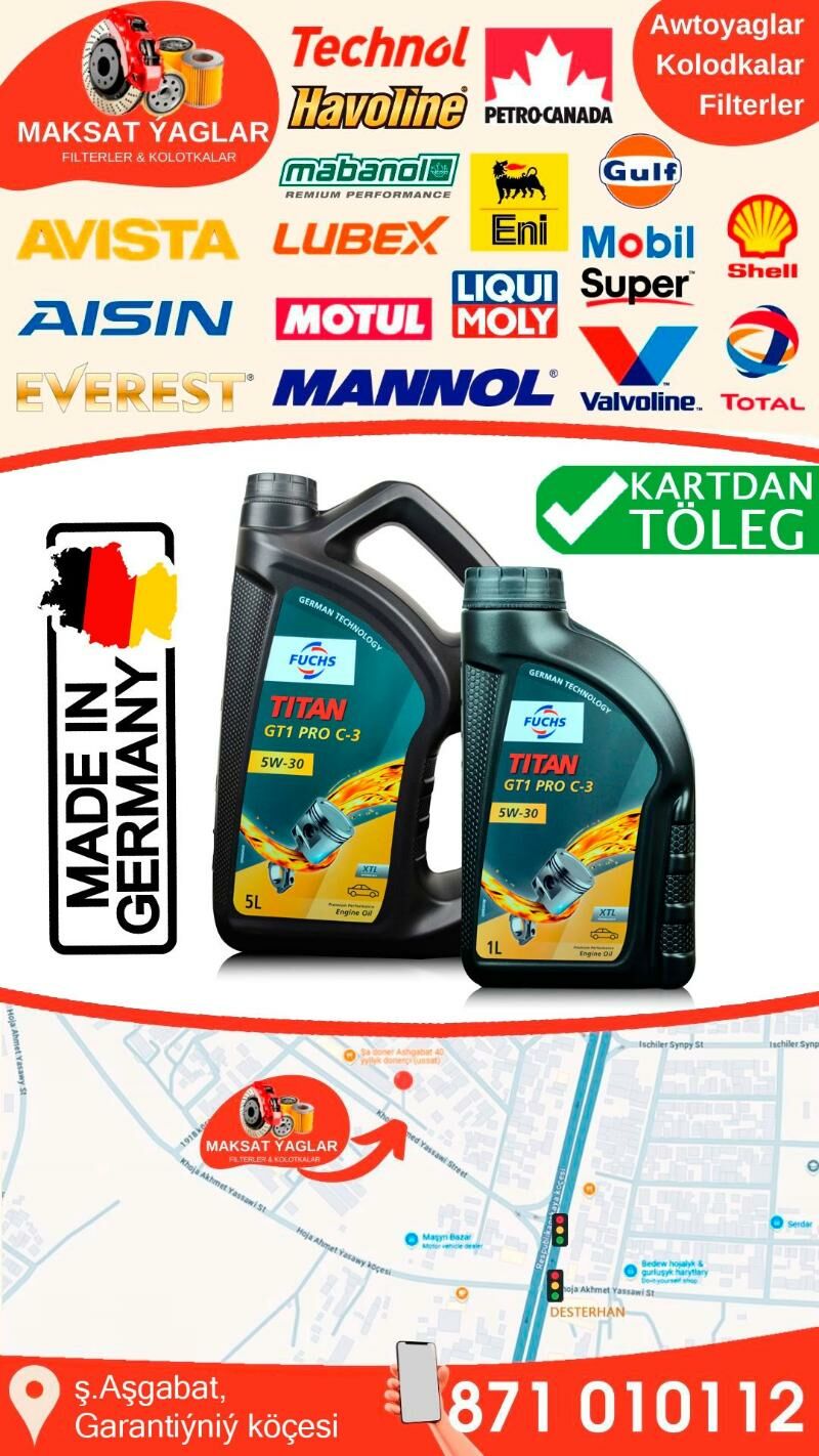 MOTOR YAGY TITAN МАСЛО - Ашхабад - img 4