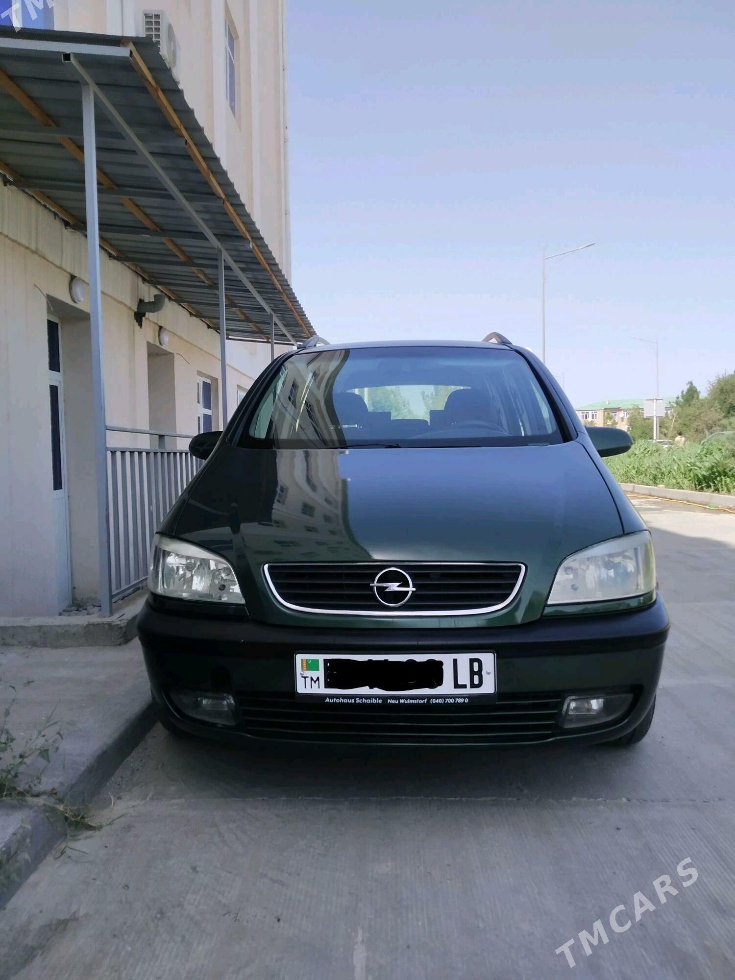 Opel Zafira 2002 - 85 000 TMT - Туркменабат - img 5