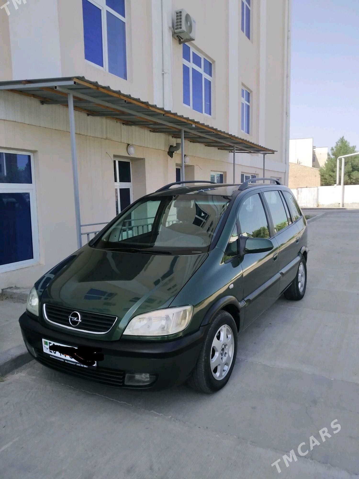 Opel Zafira 2002 - 85 000 TMT - Туркменабат - img 3