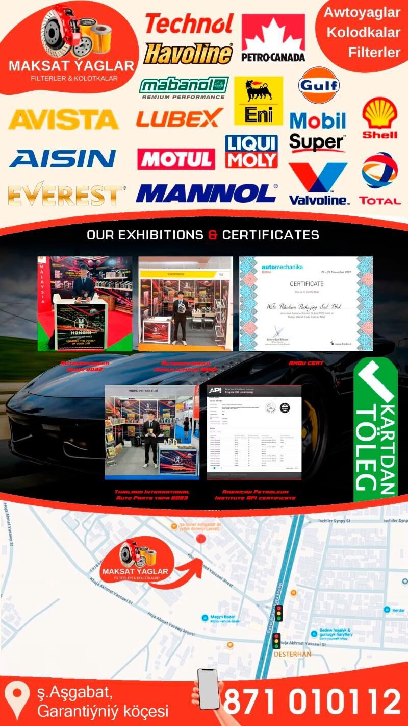 HONCHI 10W-40 MOTOR YAGY - Ашхабад - img 2