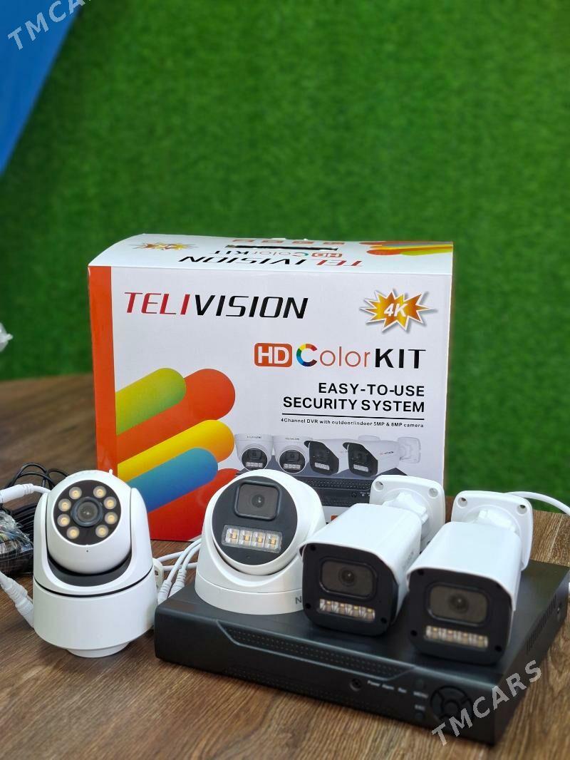 комплект аналоговых камер - Türkmenbaşy - img 1