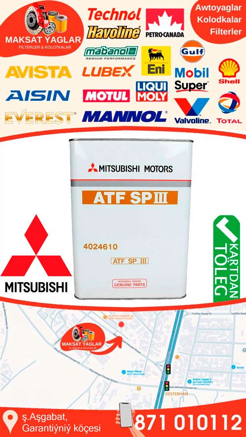 KOROBKA YAGY MITSUBISHI ATF - Aşgabat - img 2