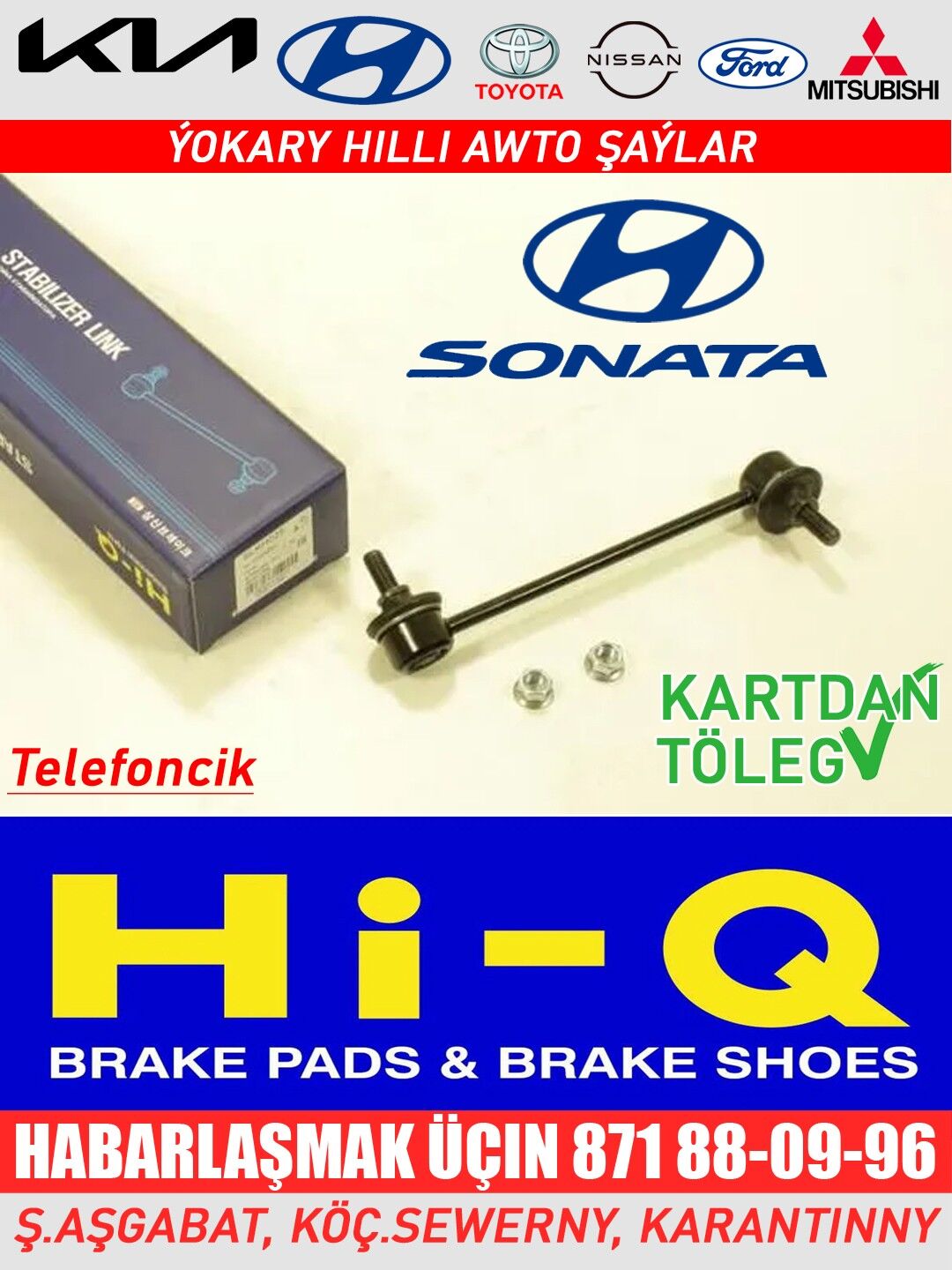 HYUNDAi SONATA TELEFONCIK - Ашхабад - img 2