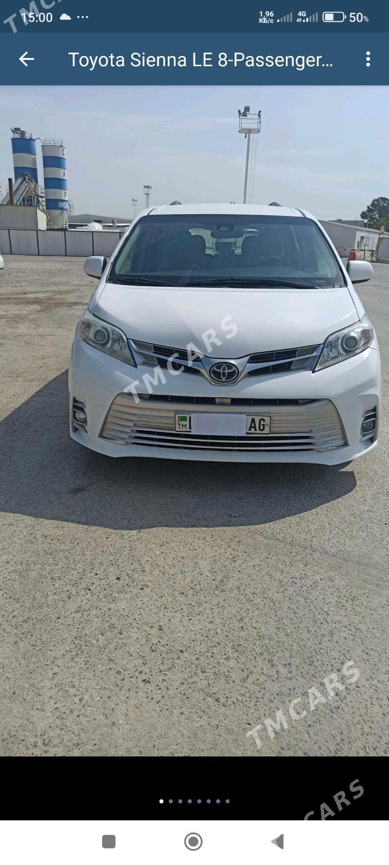 Toyota Sienna 2019 - 365 000 TMT - Ашхабад - img 5